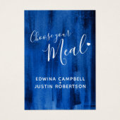 食事結婚選択サファイアブルーアート (正面)