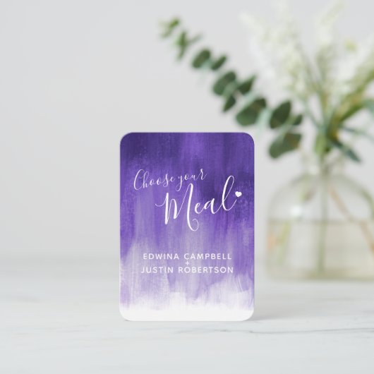 食事結婚選択紫外アートエンクロージャカード エンクロージャーカード (スタンド正面)