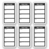 食事計画 シール (正面)