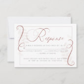 食事選択の返信 | カイエンヌと  ブラッシュ 招待状 (正面)