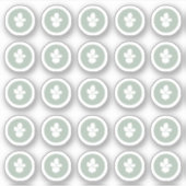 食事選択ベジタリアンシール シール (正面)