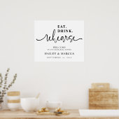 食事 飲み物 リハーサル 夕食のご案内 ポスター (キッチン)