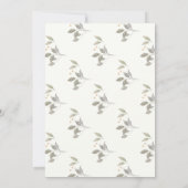 食事 飲み物 感謝を捧げる 感謝祭のディナー 招待状 (裏面)