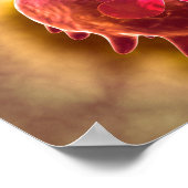 食作用マクロファージの顕微鏡的見解2 ポスター (角)