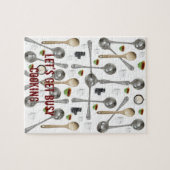 食具木製スプーンジグソーパズルデイジー ジグソーパズル (横)