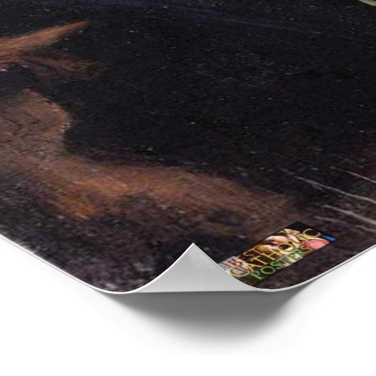 食前祈りの言葉 ポスター (角)