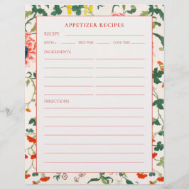 食前菜レシピページ |ブルーミングフローラ