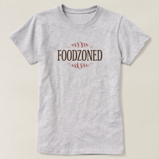 食区食人肉ユーモア Tシャツ (デザイン正面)