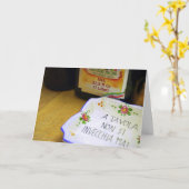 食卓では誰も年を取らない カード (黄色い花)