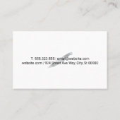 食卓に並べる食材 名刺 (裏面)