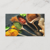 食卓名刺に記載された果実及び野菜 名刺 (裏面)