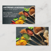 食卓名刺に記載された果実及び野菜 名刺 (正面/裏面)