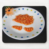 食品おもしろい マウスパッド (正面)