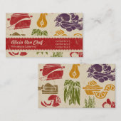 食品お祝い名刺 名刺 (正面/裏面)