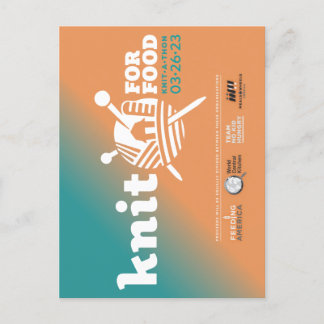 食品はがき用ニット ポストカード