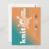 食品はがき用ニット ポストカード (正面/裏面)