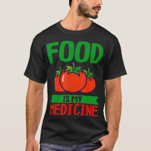食品は私の薬 登録栄養士 健康的な食事 健康 Tシャツ
