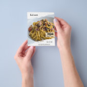 食品イベント チラシ (手)