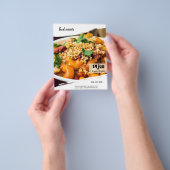 食品イベント チラシ (手)