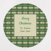 食品ギフトラベルを切る ラベル (デザイン2)