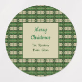 食品ギフトラベルを切る ラベル (デザイン1)