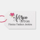 食品ギフトラベル ギフトタグ (裏面横)