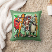 食品グループ クッション (ブランケット)