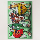 食品グループ ジグソーパズル (縦)