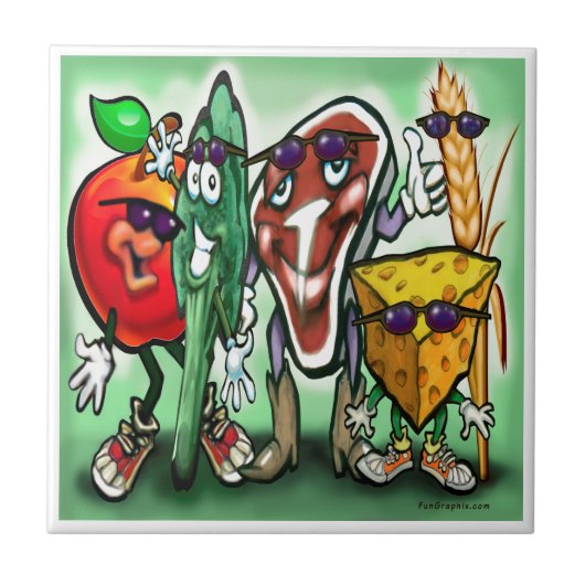 食品グループ タイル (正面)