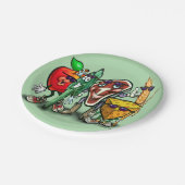 食品グループ ペーパープレート (アングル)