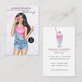 食品ケータリング名刺 名刺