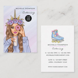 食品ケータリング名刺 名刺