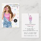 食品ケータリング名刺 名刺 (正面/裏面)