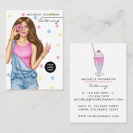 食品ケータリング名刺 名刺