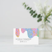 食品ケータリング 名刺 (スタンド正面)