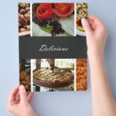 食品コラージュ チラシ (手)