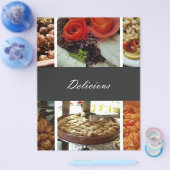 食品コラージュ チラシ (シングル)