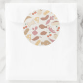 食品パターン2 ラウンドシール (バッグ)