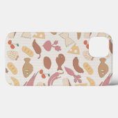 食品パターン2 Case-Mate iPhoneケース (裏面 (横))