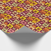 食品パターン3 ラッピングペーパー (角)