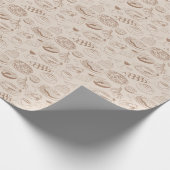 食品パターン3 ラッピングペーパー (角)