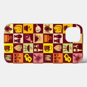 食品パターン Case-Mate iPhoneケース (裏面 (横))