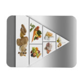 食品ピラミッド マグネット (横)