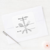 食品ラベルに関する書食事の準備パーソナルシェフ スクエアシール (封筒)