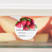 食品ラベル – イチゴのクラスター ラベル (貼付)