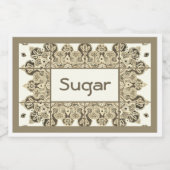 食品保存容器のラベル フードラベル (シングルラベル)