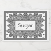 食品保存容器のラベル フードラベル (シングルラベル)