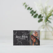 食品写真ブロガーのキッチン名刺 名刺 (スタンド正面)