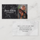 食品写真ブロガーのキッチン名刺 名刺 (正面/裏面)