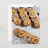 食品写真レモンラベンダーエクラワール ポストカード (正面/裏面)